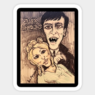 Dark Shadows TV Show Sticker